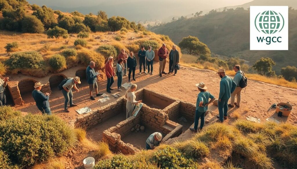 współpraca międzynarodowa pozostałości archeologiczne